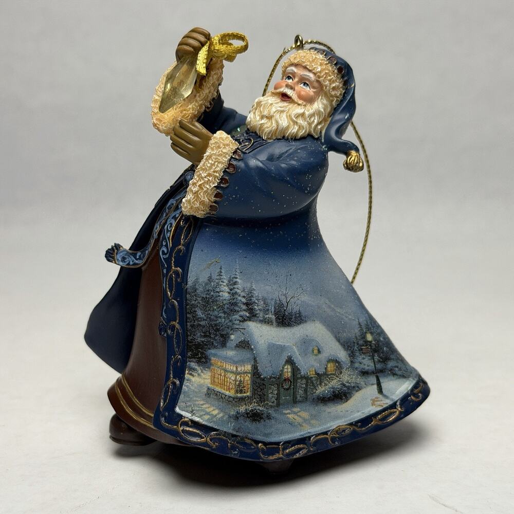 Thomas Kinkade Old World Santa Ornaments Ashton Drake Christmas Lot of 10 Set 1 - Picture 10 of 14